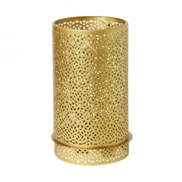 Duni Metall Kerzenhalter Bliss in Gold, 20 cm