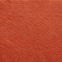 15er Pack Servietten Elegance orange, 33 x 33 cm