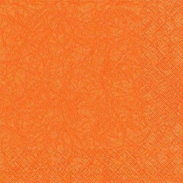 20er Pack Servietten Modern Colors orange, 33 x 33 cm