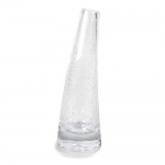 Glas Vase mit Luftblasen Optik, 21 cm Glas Vase mit Luftblasen Optik, 21 cm