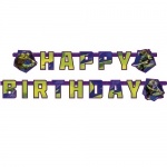 Partykette Ninja Turtles Happy Birthday Partykette Ninja Turtles Happy Birthday