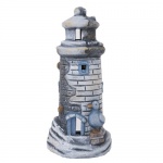 Keramik Windlicht Leuchtturm mit Motiv Möwe, 21 cm Keramik Windlicht Leuchtturm mit Motiv Möwe, 21 cm