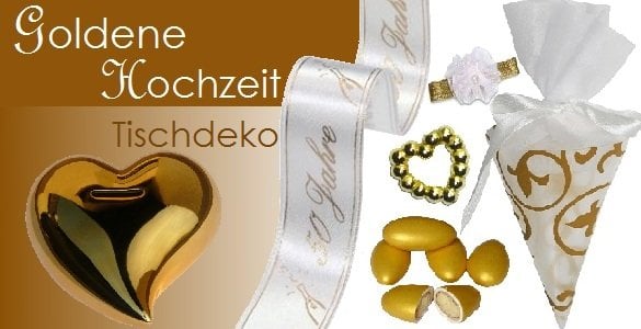 goldene hochzeit idee