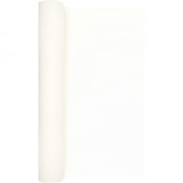 4,9 Meter Airlaid Papier Tischläufer in Weiß, 40 cm