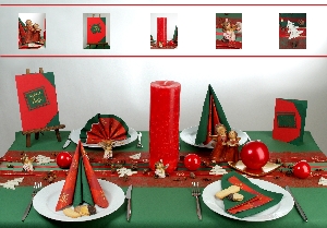 Mustertisch Weihnachten 1