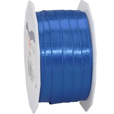 Satinband Adria 10 mm in Mittelblau