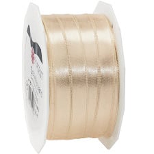 Satinband Adria 10 mm in Creme