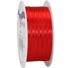 Satinband Adria 3 mm in Rot