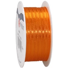 Satinband Adria 3 mm in Orange