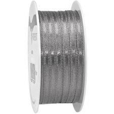 Satinband Adria 3 mm in Grau