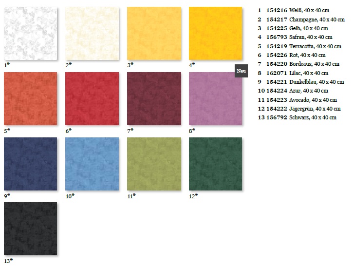 Servietten Duni Taraz 40 x 40