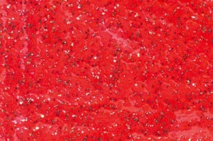 Embossing Puder in der Farbe Glitter Rot