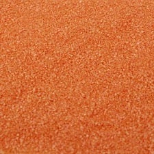 Farbsand in Orange