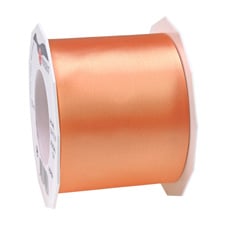 Satin Tischband Adria in Apricot