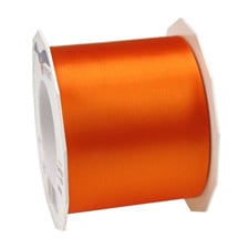 Satin Tischband Adria in Orange