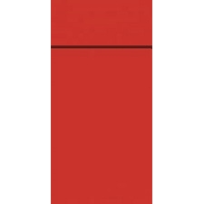 Duni Duniletto Bestecktaschen Slim in Rot