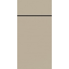 Duni Duniletto Bestecktaschen Slim in Greige