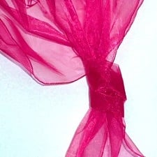 Organzastoff in Pink