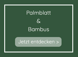 Palmblatt und Bambus Deko Palmblatt und Bambus Deko