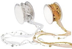 Tischband gold & silber