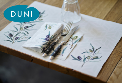 Duni Motivserie Olive Garden.