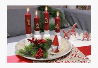 Ideen für Adventskränze