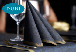 Duni Tischdeko Rich Damast Black