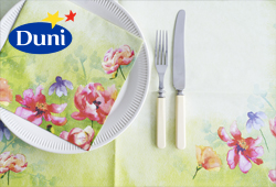 Duni Garden Joy - Bunte Sommerblumen für Ihre Tischdeko.