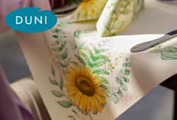 Duni Sommerserie Sunnflower Dreams.