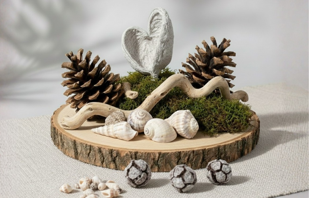 Naturdeko Kränze Muscheln Seesterne