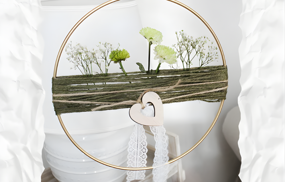 Metallringe, Wohnungsdeko, Türkränze