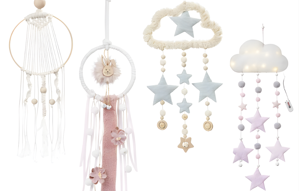 Dekobeispiel Mobile Traumfänger Baby