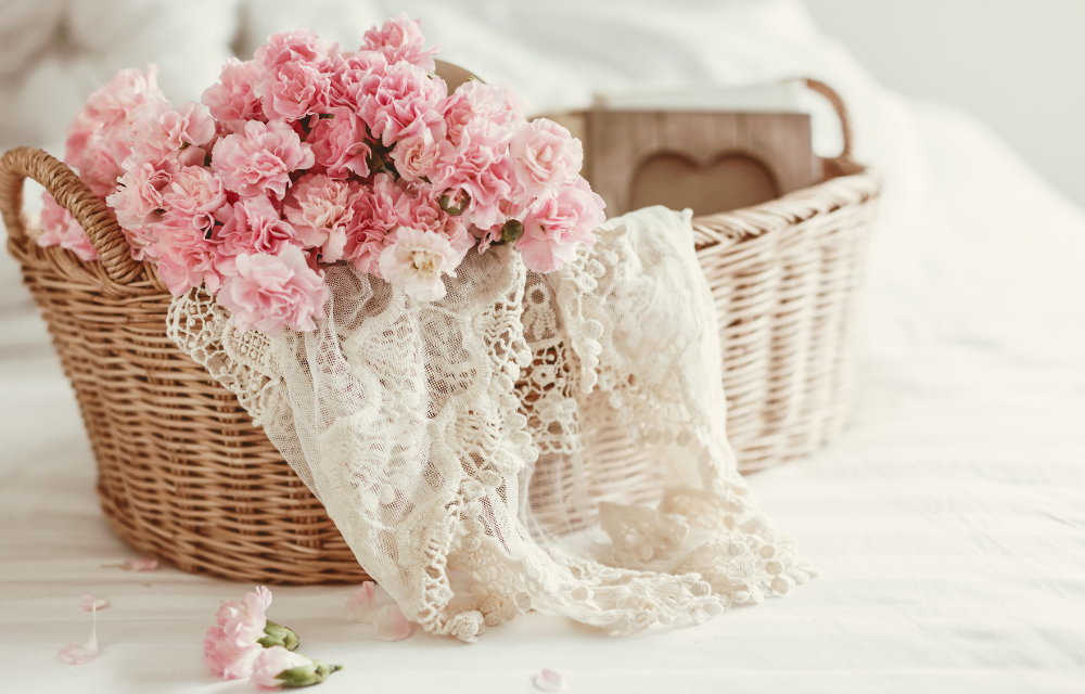 Deko zum Motto Nostalgie und Romantik.