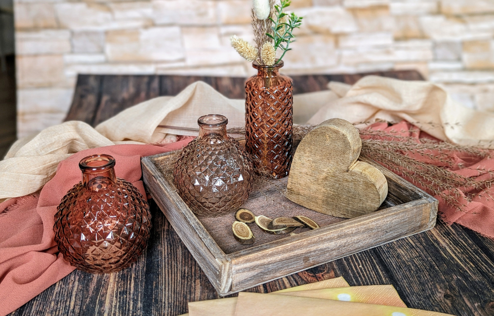 Deko für den Alltag Terrakotta und Naturdeko