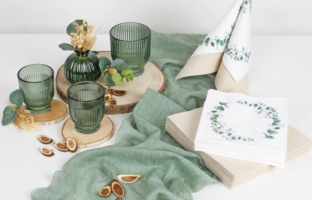 Tischdeko Pakete Sets.