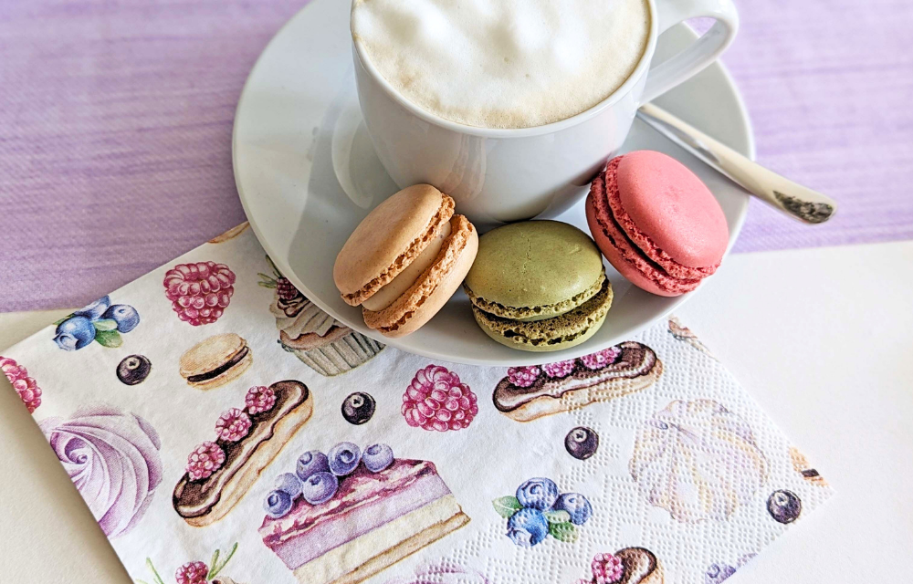 Deko für einen wunderschöne Kaffetisch.