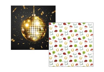 Silvester Servietten