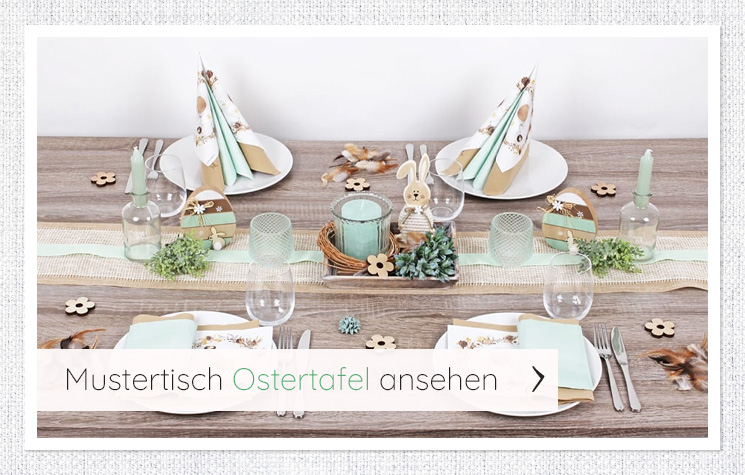 Tischdeko Mustertisch Ostern