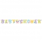 Girlande mit Schriftzug -Baby Shower-