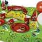 6er Pack Einladungskarten Angry Birds mit Umschlag