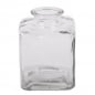 Glas Väschen eckig, 10 cm.