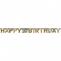 2 Meter Glimmer Partykette Geburtstag -Happy 50th Birthday-