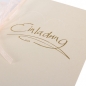 Einladungskarte Hochzeit in Creme