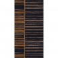 Duni Zelltuch Servietten Brooklyn Black einachtel Falz, 40 x 40 cm mit Bastmotiv im afrikanischen Stil.