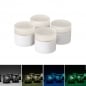 4 Duni LED Mini Lamp Ersatz Kerzen multicolour, 10.000 Std.