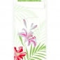 Duni Bestecktasche Sacchetto Tropical Lily mit Dunisoft Serviette, 11,5 x 23 cm