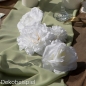 Dekobeispiel für den Deko Blumenkopf Mix in Weiß, 7,5 cm - 11 cm.