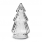 Weihnachts-Deko Glas Tannenbaum -Nordmann-, klar, 20 cm.
