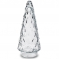 Weihnachts-Deko Glas Tannenbaum -Nobilis-, klar, 24 cm.