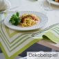 Dekobeispiel Duni Serie Raya Kiwi.